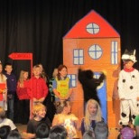 Frá árshátíð í nóvember