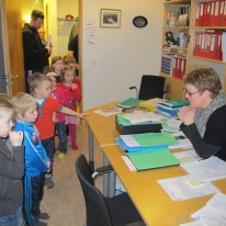 Úr heimsókn í Brekkuskóla fyrr í vetur