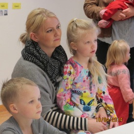 Vöfflukaffi í 1. bekk