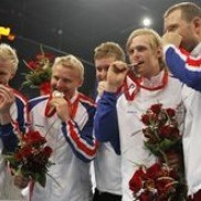 Landsliðsmenn í heimsókn