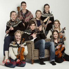 Vinningslið Brekkusvision unglingastigs