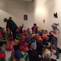 4. bekkur á Listasafninu