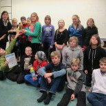 7. EJ og 6. ÞG stóðu sig best! Hér sjáum við  7. EJ