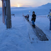 Á skíðum skemmti ég mér... 4. bekkur í Fjallinu