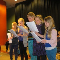 Upplestrarhátíð í 4. bekk