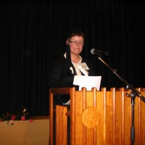 Fyrstu skólaslit Jóhönnu Maríu