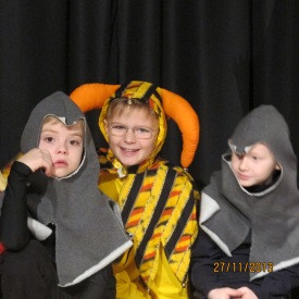 Frá árshátíð skólans 2013