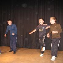 Strákarnir voru flottir!