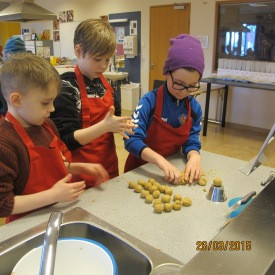 Heimilisfræði - páskasmákökur