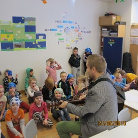 Heimsókn í 1. bekk