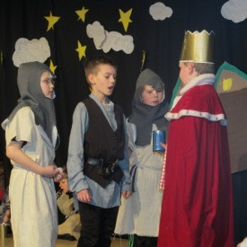 Frá árshátíð Brekkuskóla febrúar 2012