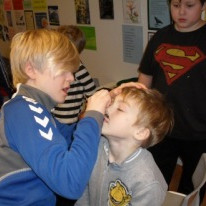 Frá góðverkadegi 6. bekkja 2012