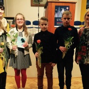 Helena, Andrea, Ólíver, Sævaldur, Erna