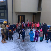 1. bekkur kvaddi ljótu orðin á táknrænan hátt.