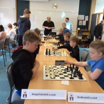 Frá Íslandsmóti grunnskóla