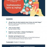 Snjalltækjanotkun barna og unglinga