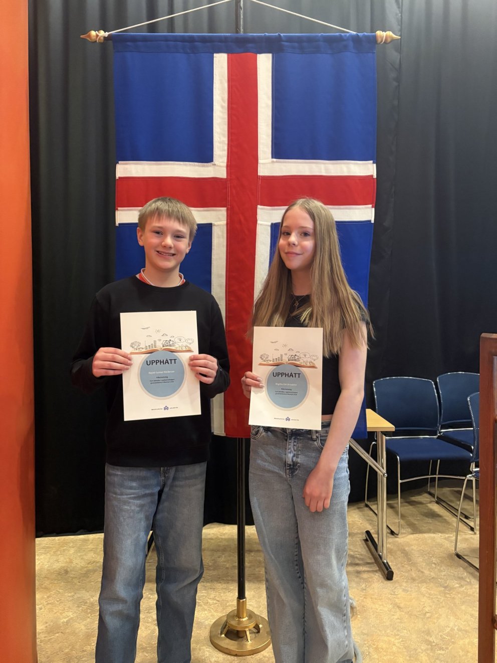 Reynir Gunnar Þórðarson og Birgitta Ósk Orradóttir