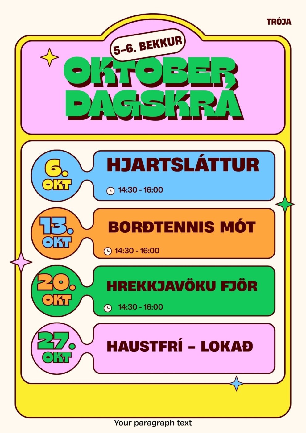 Félagsmiðstöð 5. - 6. bekkur