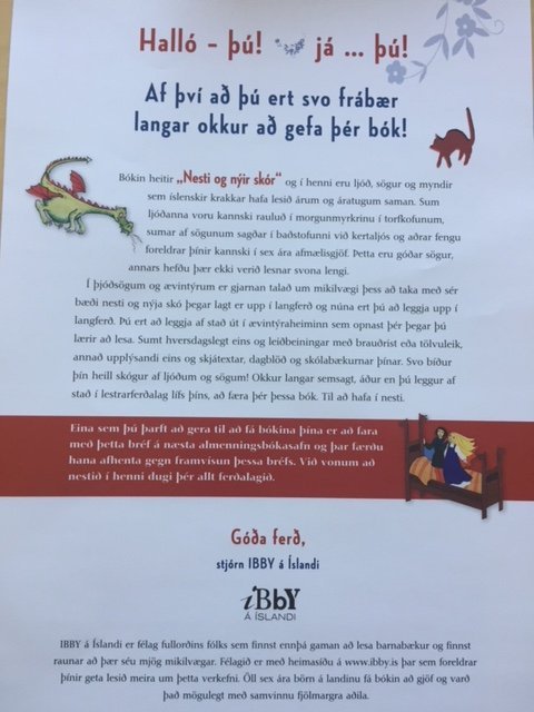 Bókagjöf 1. bekkur