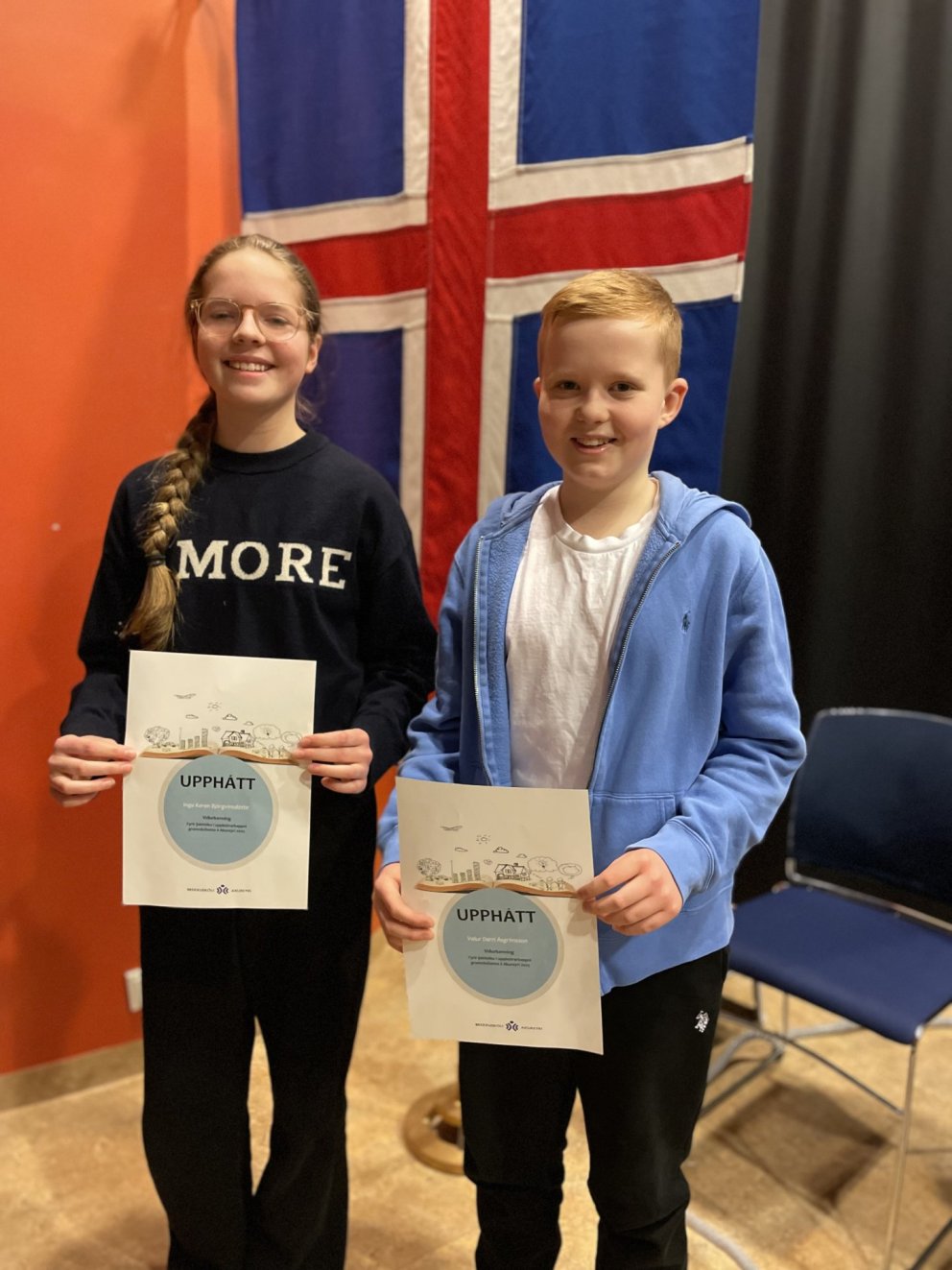 Upphátt undankeppni í Brekkuskóla