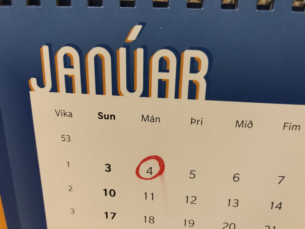 Skólabyrjun 4. janúar 2021