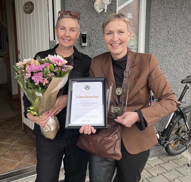 Brekkuskóli hlaut foreldraverðlaun Heimilis og skóla 2024