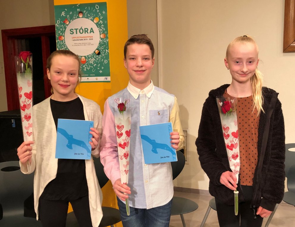 Stóra upplestrarkeppnin 2020