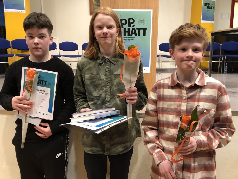 Upphátt - upplestrarkeppni grunnskóla á Akureyri