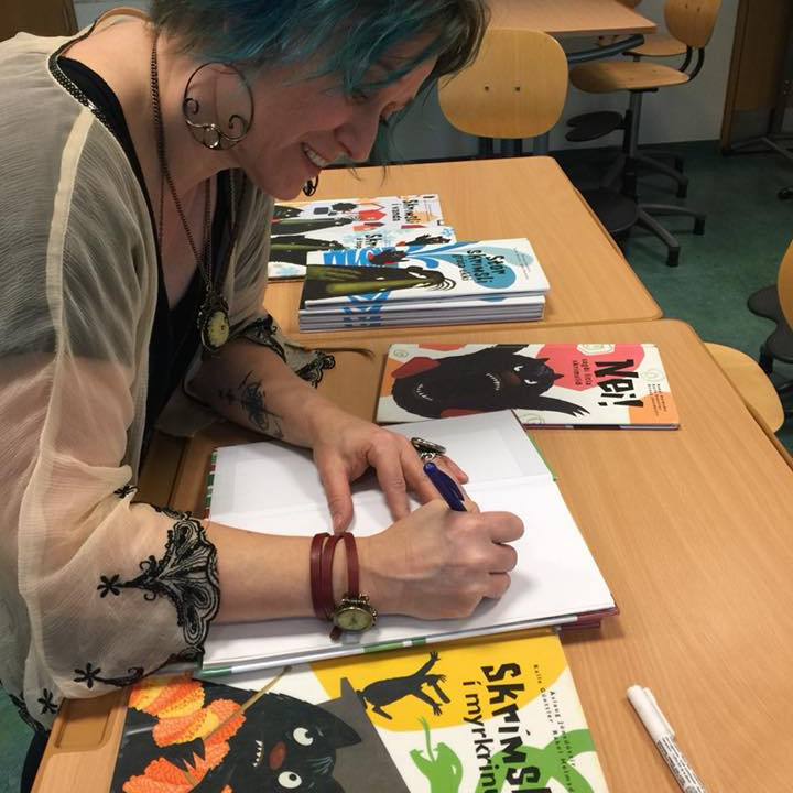 Rithöfundur frá Færeyjum í heimsókn í Brekkuskóla