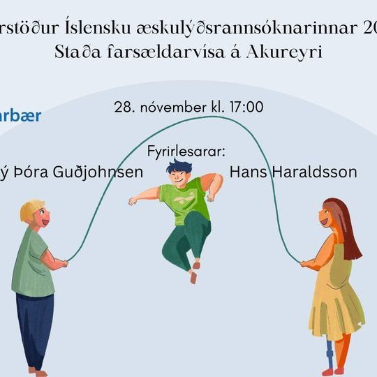 Kynningarfundur - Íslenska æskulýðsrannsóknin 2023