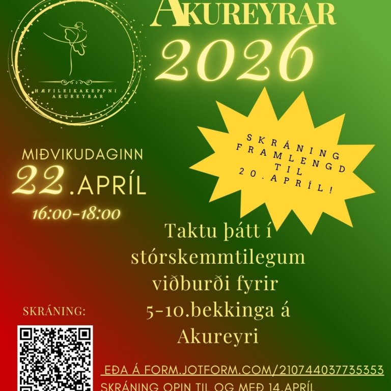 Hæfileikakeppni Akureyrar 2026