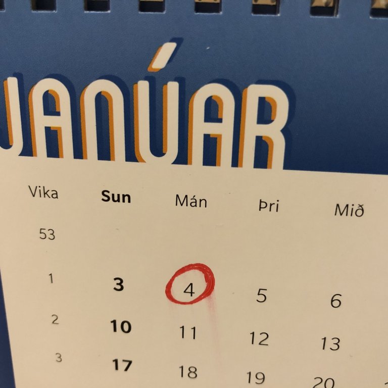 Skólabyrjun 4. janúar 2021