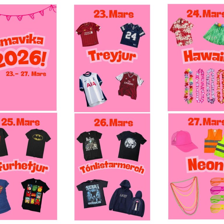 Þemavika Nemendaráðs 23.–27. mars